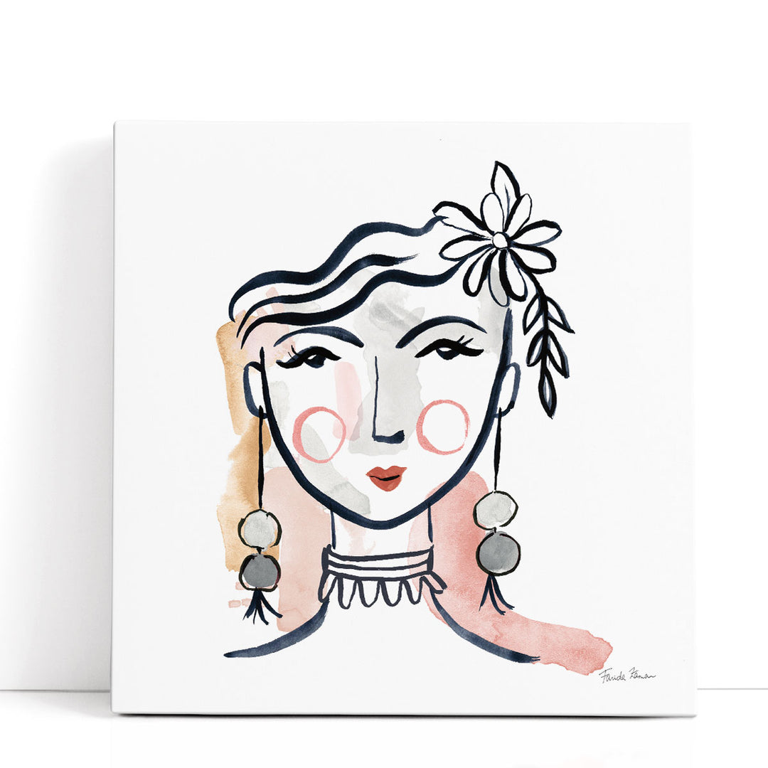 Pretty Faces I - Canvas Print Wall Art