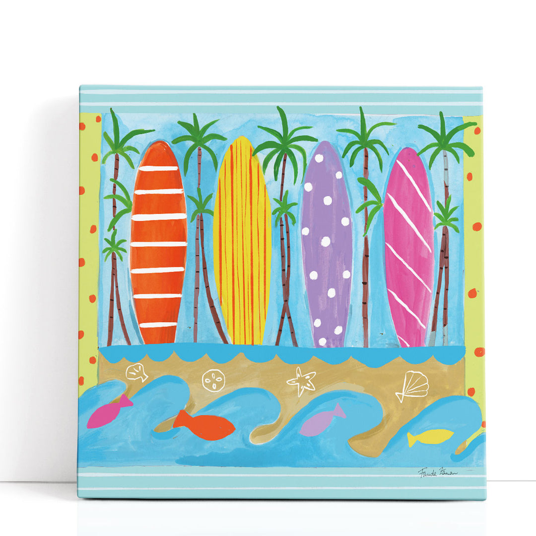 Beach Living V - Canvas Print Wall Art