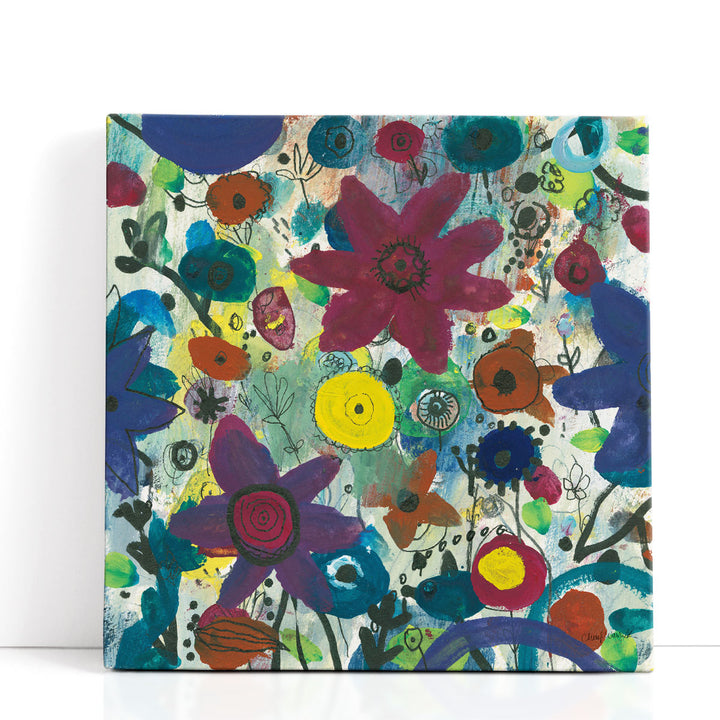 Jewel Garden I - Canvas Print Wall Art