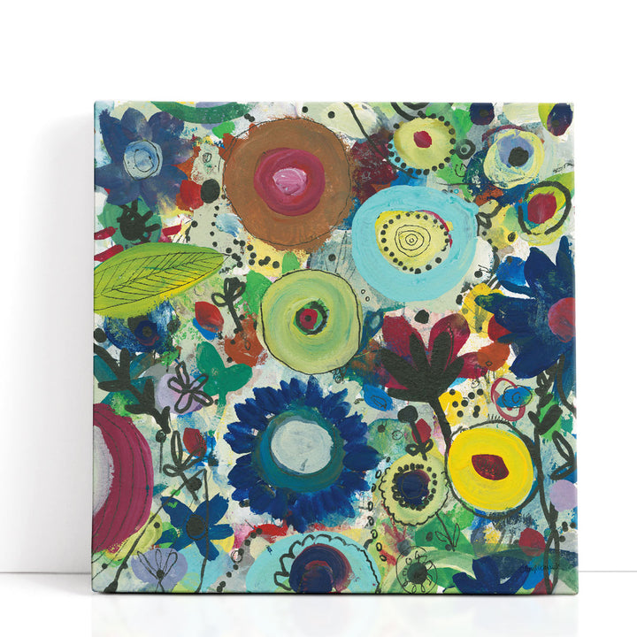 Jewel Garden IV - Canvas Print Wall Art