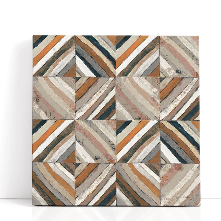 The Center II Abstract Warm - Canvas Print Wall Art