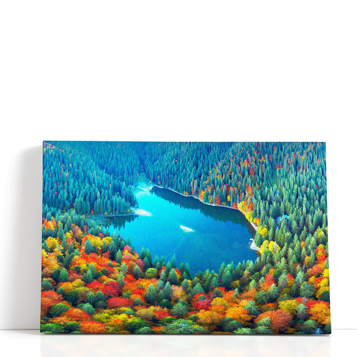 Scenic Lake Wall Art serene waters scene