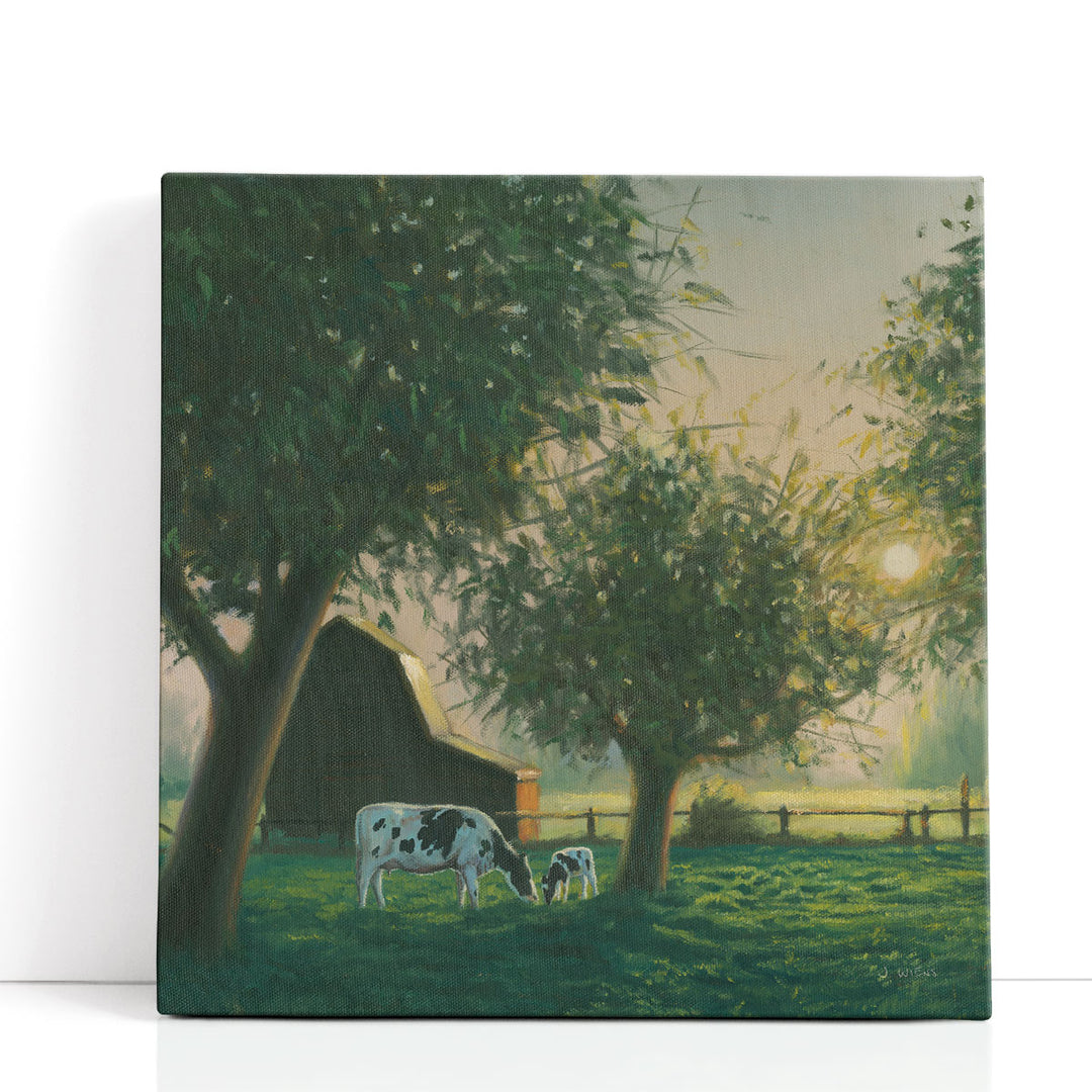 Animal canvas prints with rural charm