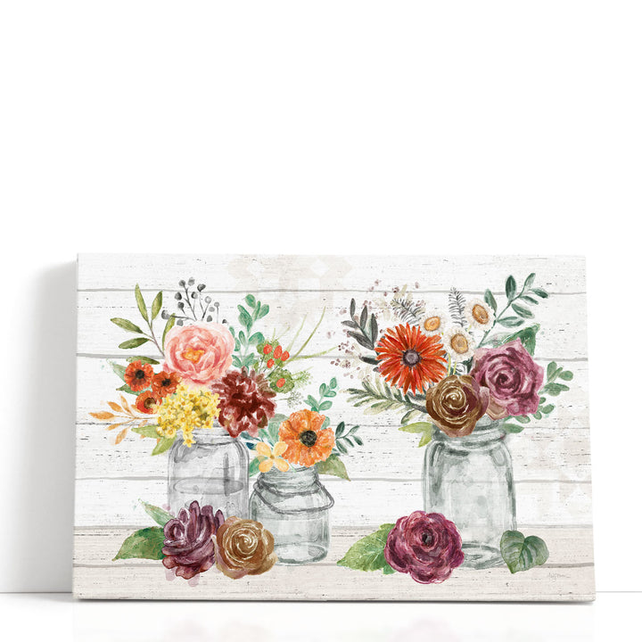 Flower Fest IV - Canvas Print Wall Art