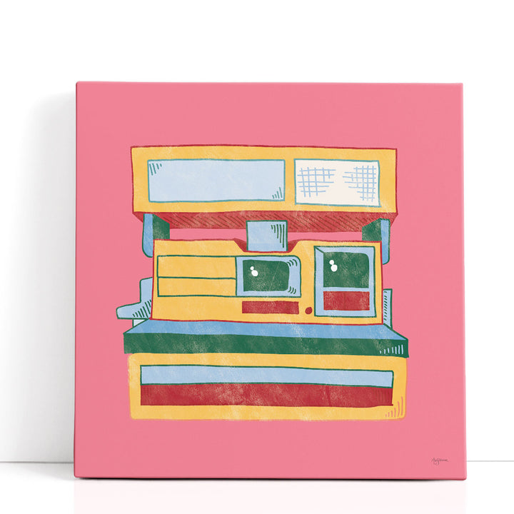 Retro Polaroid No Words - Canvas Print Wall Art