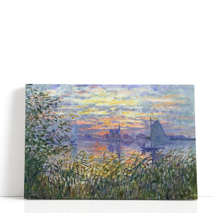 Sunset on the Siene, 1874 - Canvas Print Wall Art