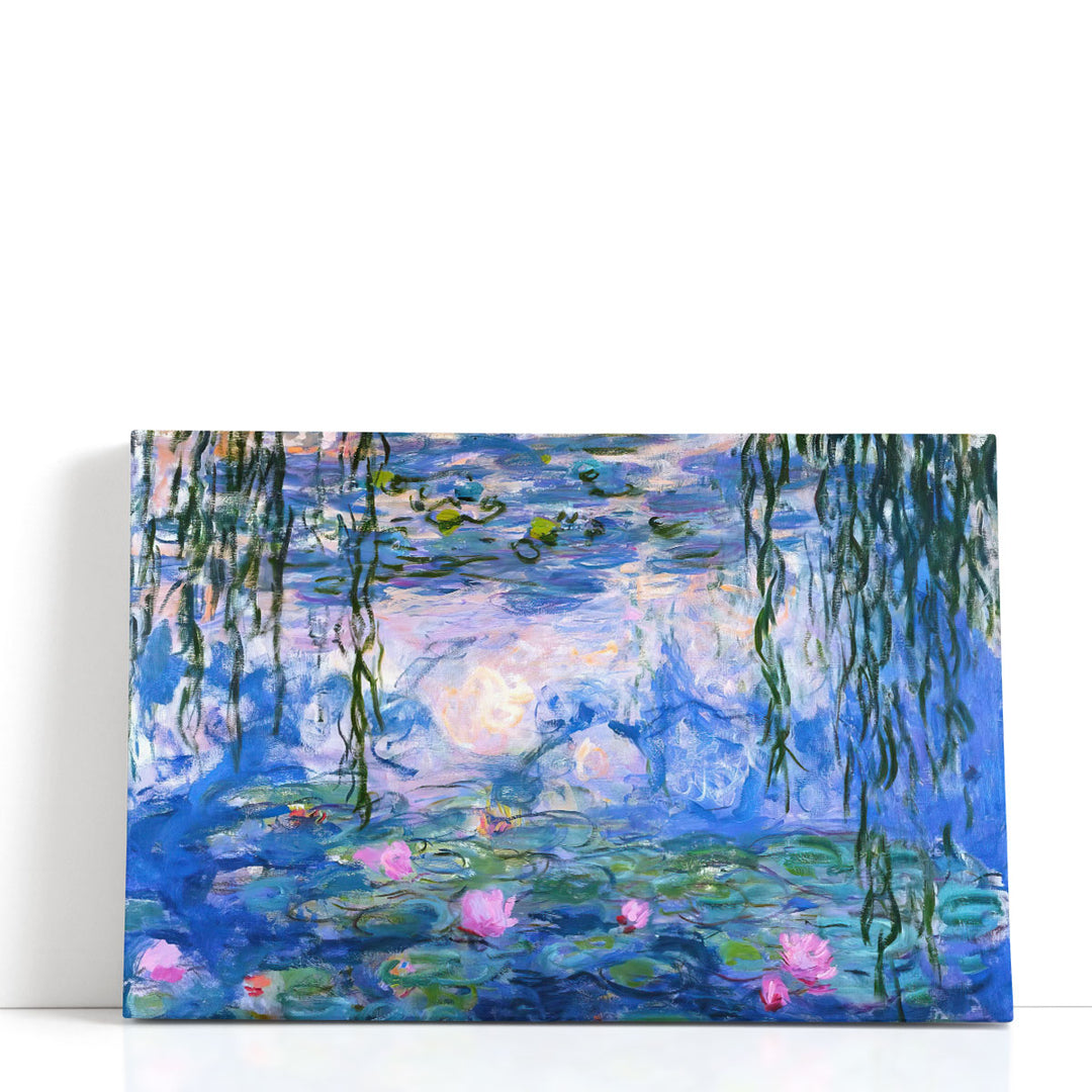 Monet water lilies canvas art
