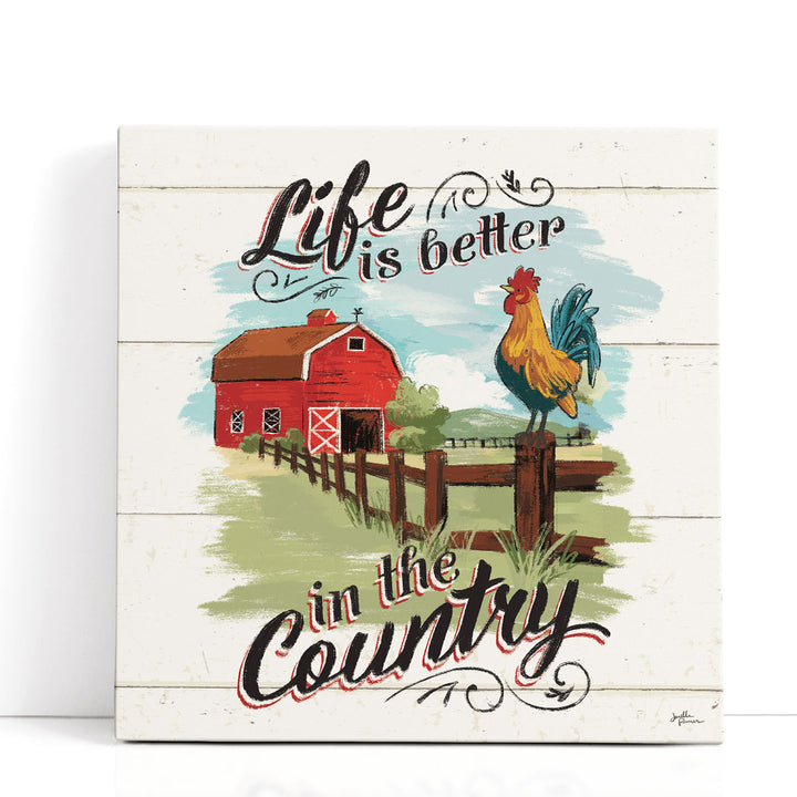 Farm Life III- Canvas Print Wall Art