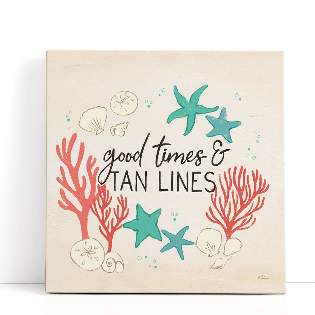 Beach Time IV - Canvas Print Wall Art