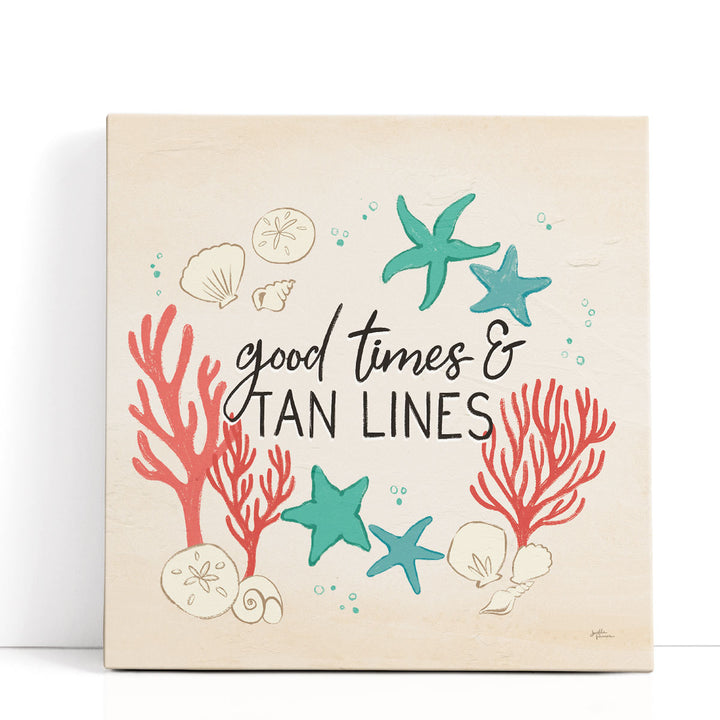 Beach Time IV - Canvas Print Wall Art