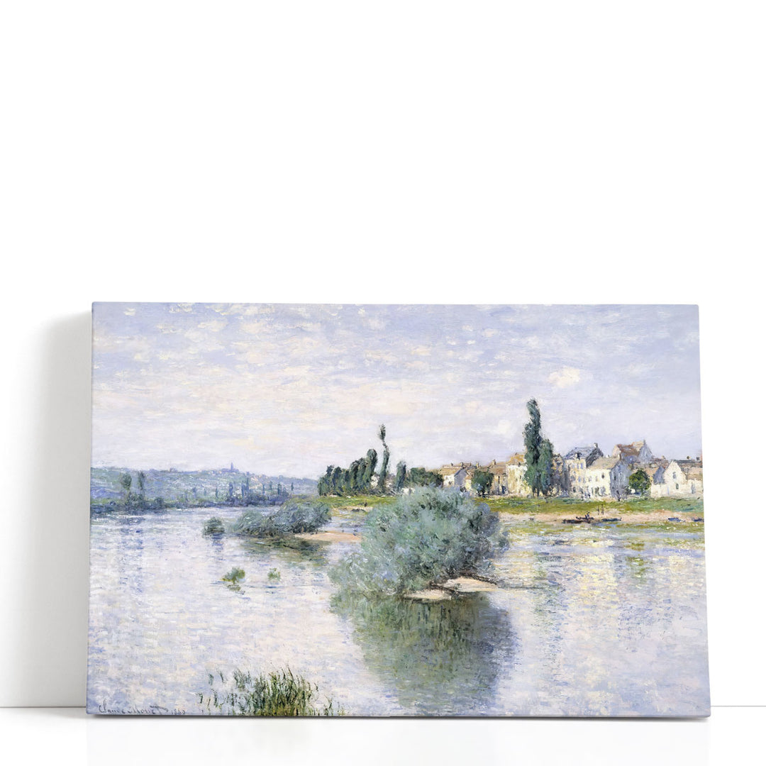 The Seine at Lavacourt, 1880 - Canvas Print Wall Art