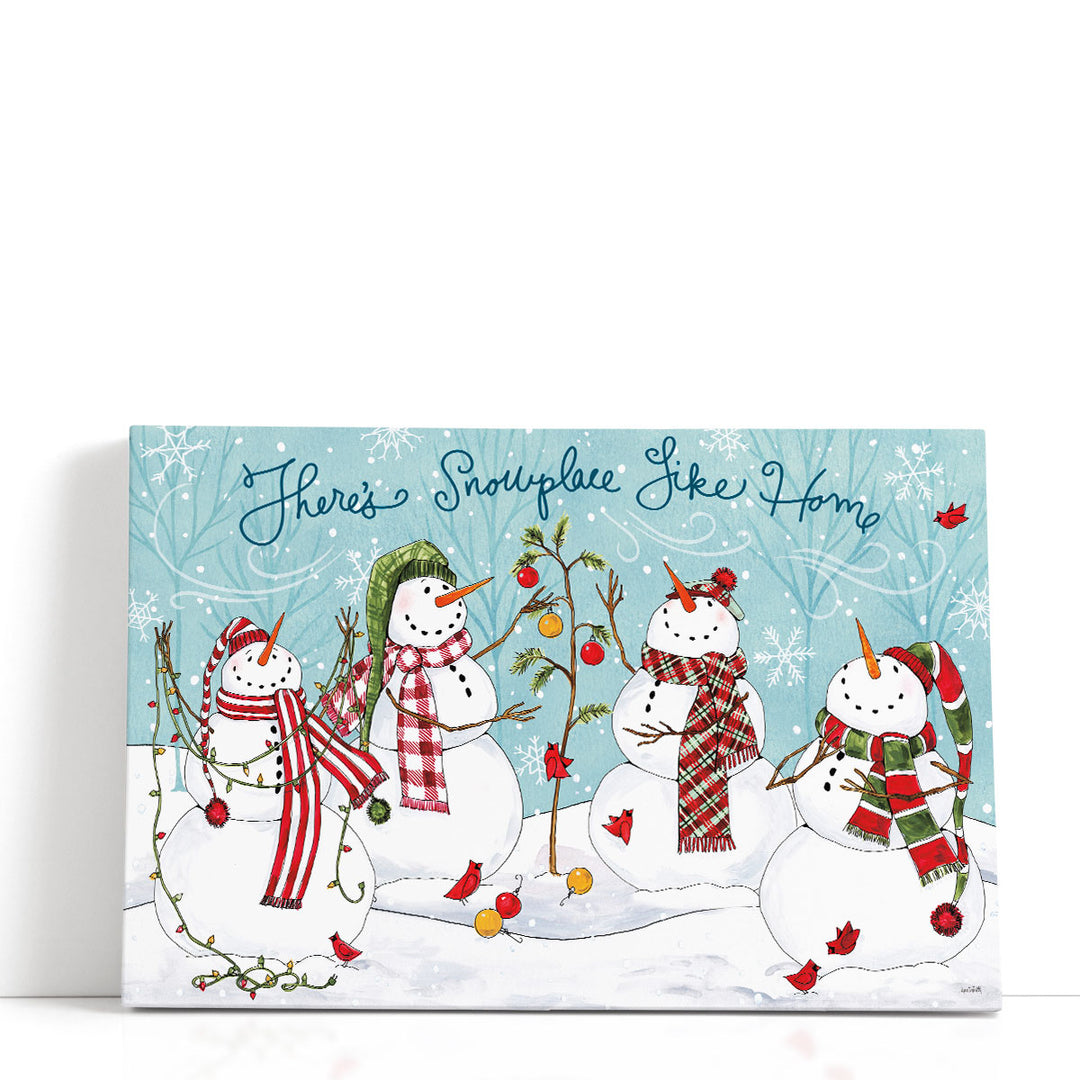 Snowplace Like Home I - Canvas Print Wall Art