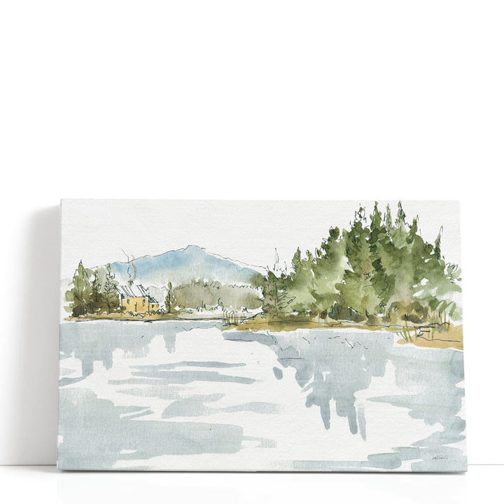 Serene Lake I - Canvas Print Wall Art