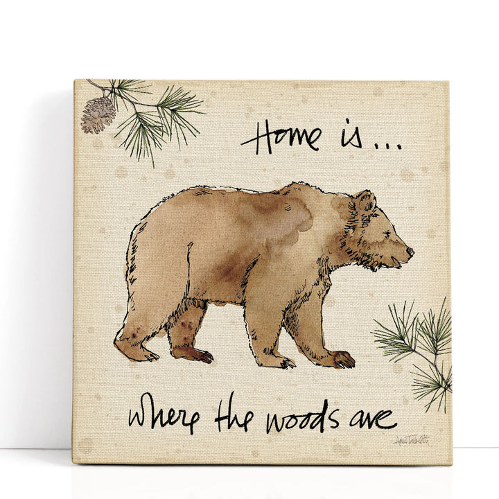 Lodge Life I - Canvas Print Wall Art