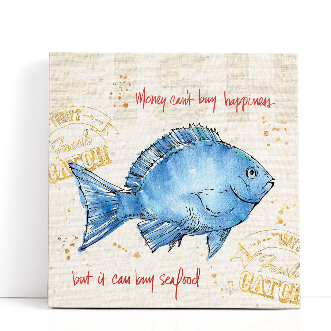 Coastal Catch III - Canvas Print Wall Art
