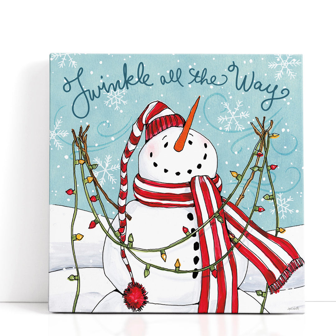 Snowplace Like Home II - Canvas Print Wall Art