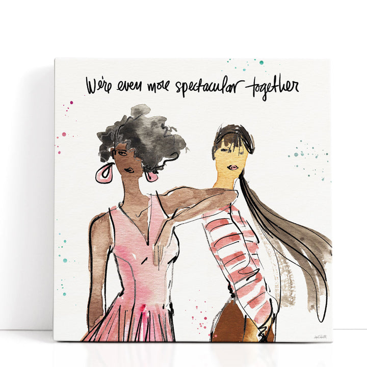 Girlfriends IV - Canvas Print Wall Art