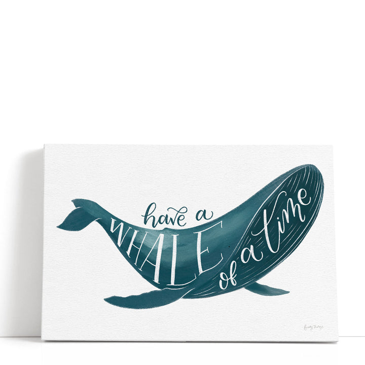Whale Of A Time - Canvas Print Wall Art