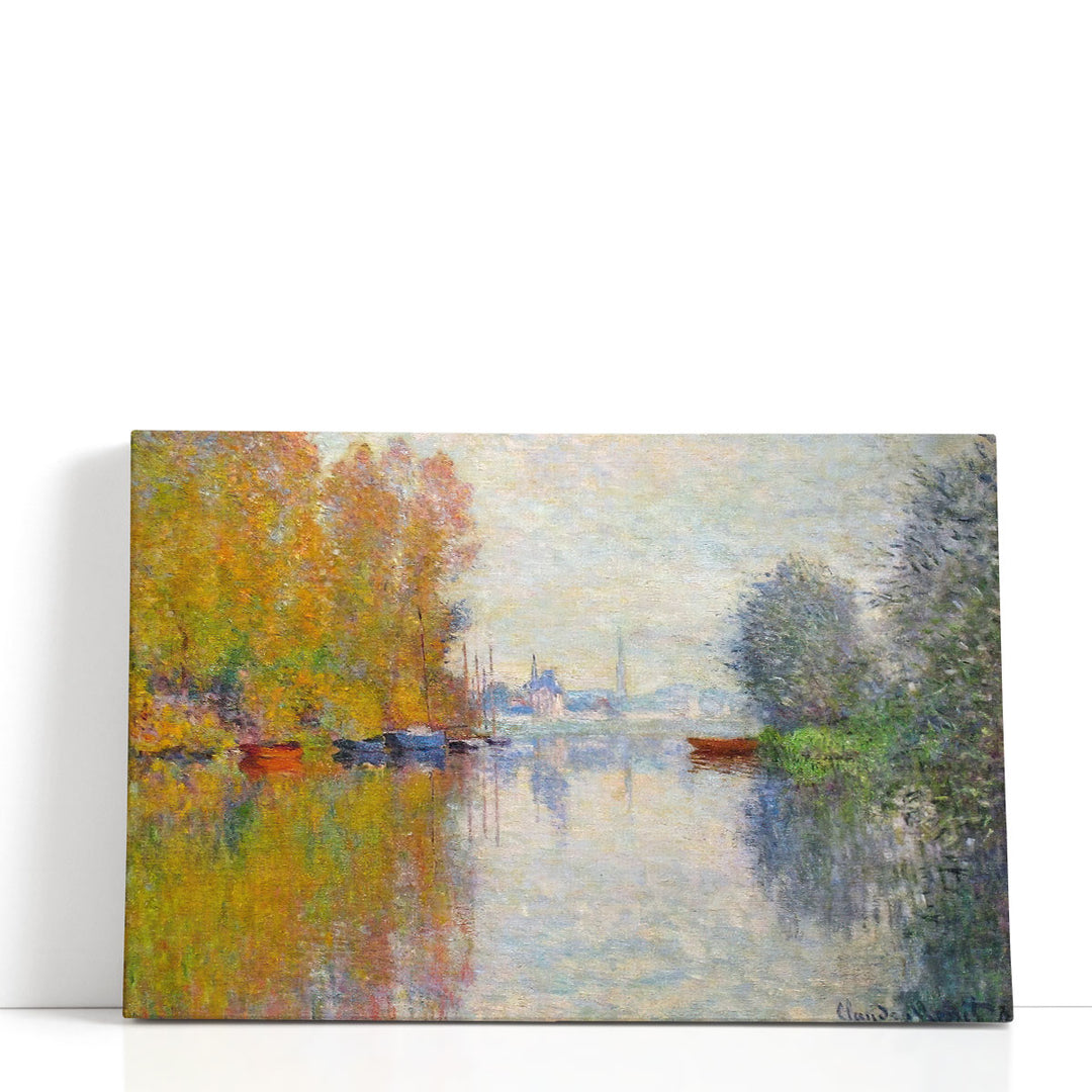 Autumn on the Seine at Argenteuil, 1873 - Canvas Print Wall Art