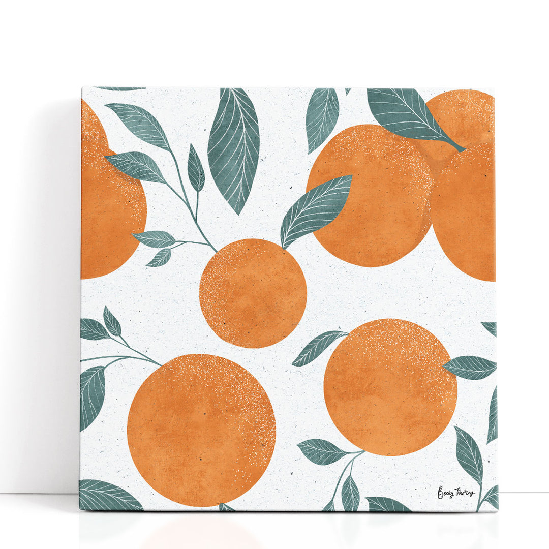 Orange Fruit Wall Art – vibrant oranges
