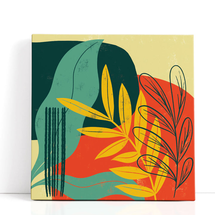 Mid Century Modern II - Canvas Print Wall Art