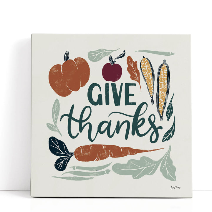 Harvest Lettering II - Canvas Print Wall Art