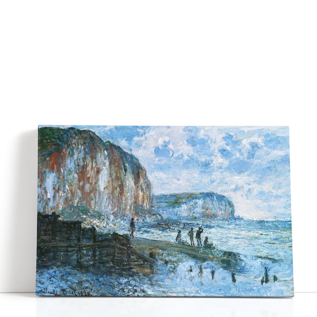 Cliffs of Les Petites-Dalles, 1880 - Canvas Print Wall Art