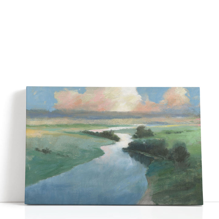 January Landscape - Canvas Print Wall Art