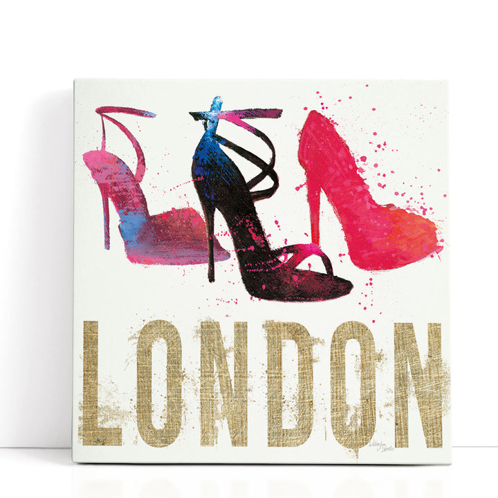 Moda Splash I - Canvas Print Wall Art