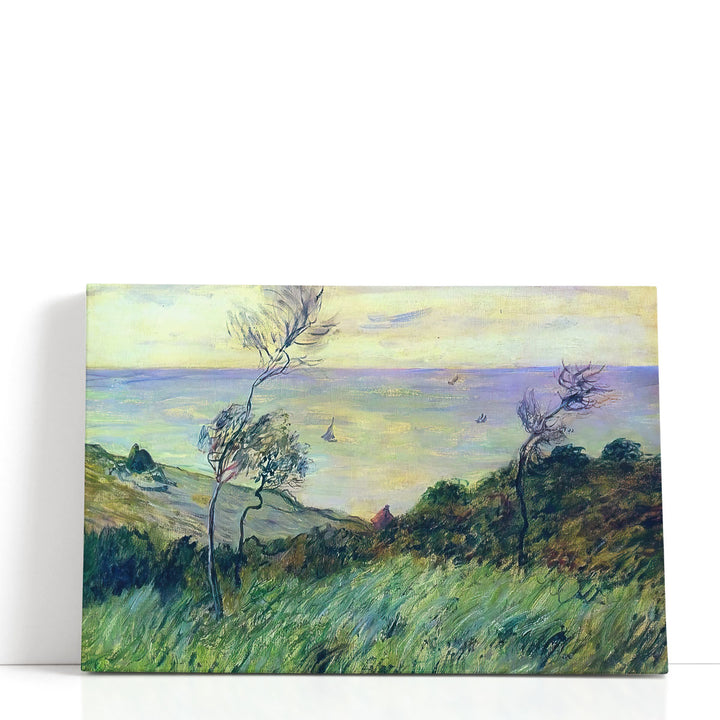 Cliffs of Varengeville, Gust of Wind, 1882 - Canvas Print Wall Art