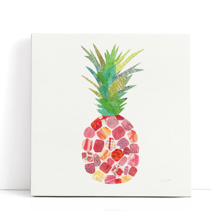 Modern Pineapple Wall Art tropical silhouette
