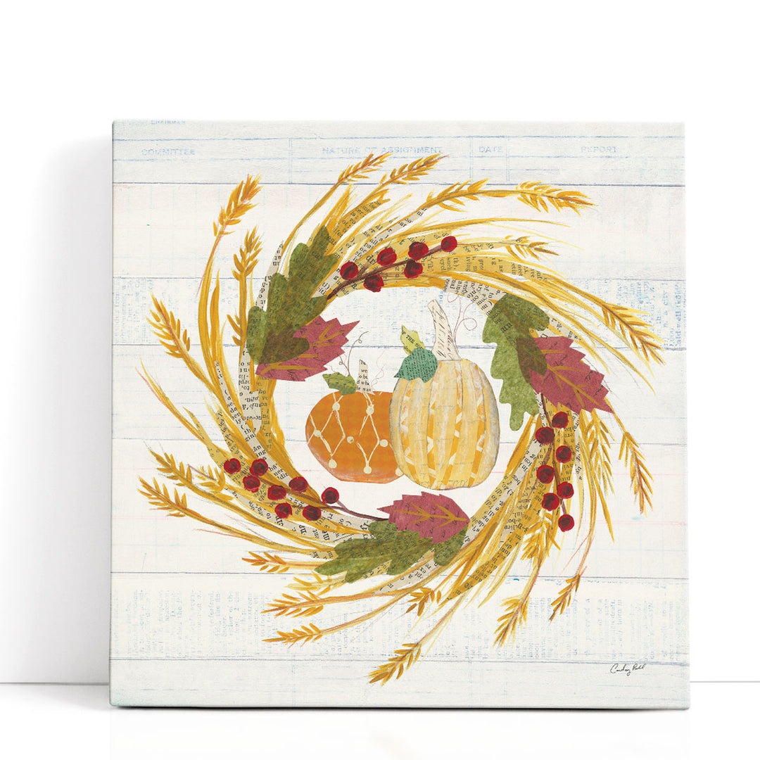 Modern Autumn Prints – autumn grain motif