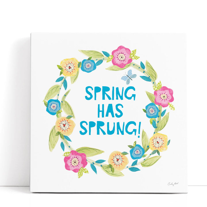 Spring Has Sprung II - Canvas Print Wall Art