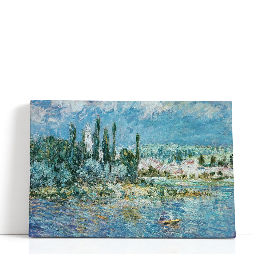 Landscape with Thunderstorm, Vetheuil, 1880 - Canvas Print Wall Art
