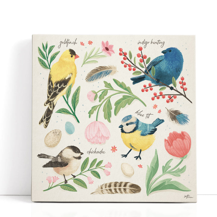 Bird Study II - Canvas Print Wall Art