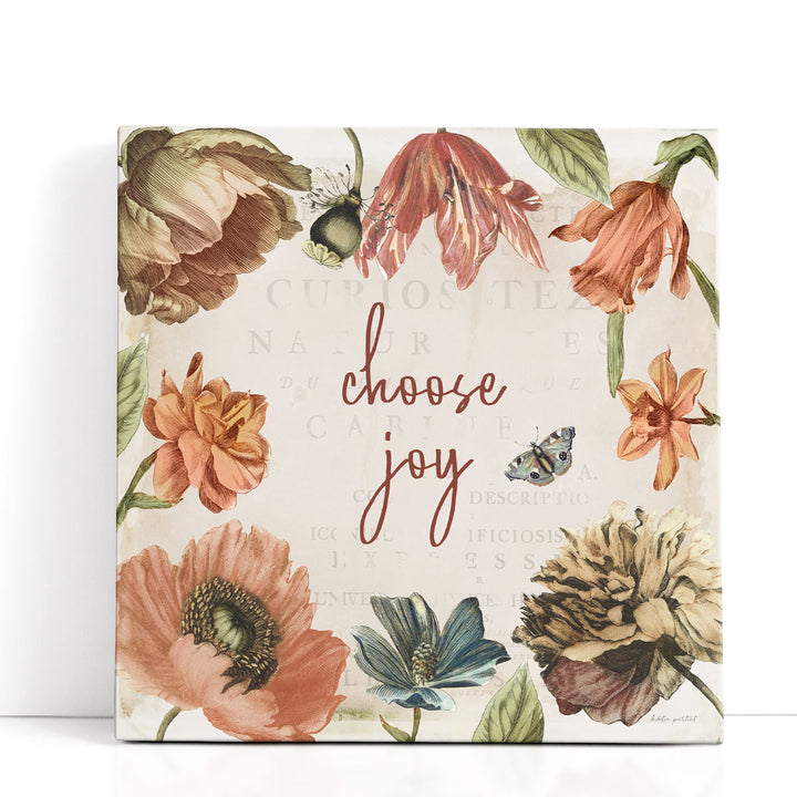 Antiquarian Blooms VIII - Canvas Print Wall Art