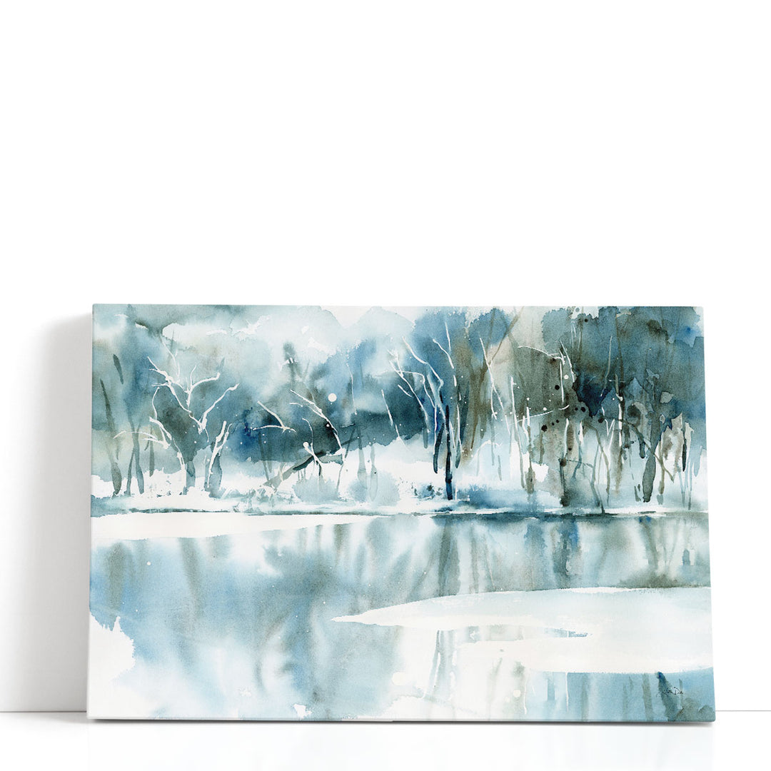 Blue Reflections - Canvas Print Wall Art