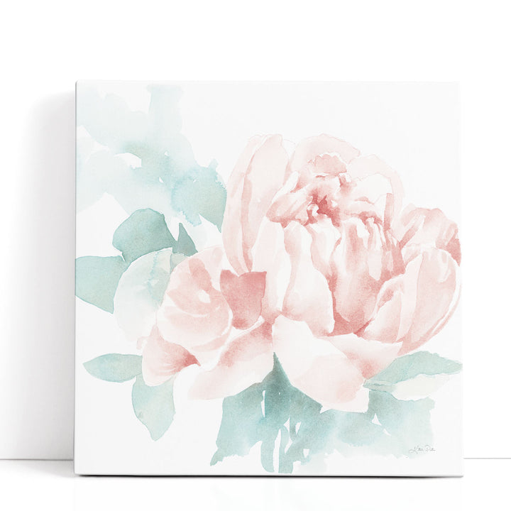 Poetic Blooming I Pink - Canvas Print Wall Art
