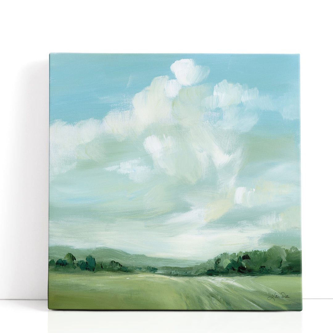 Summer Clouds - Canvas Print Wall Art