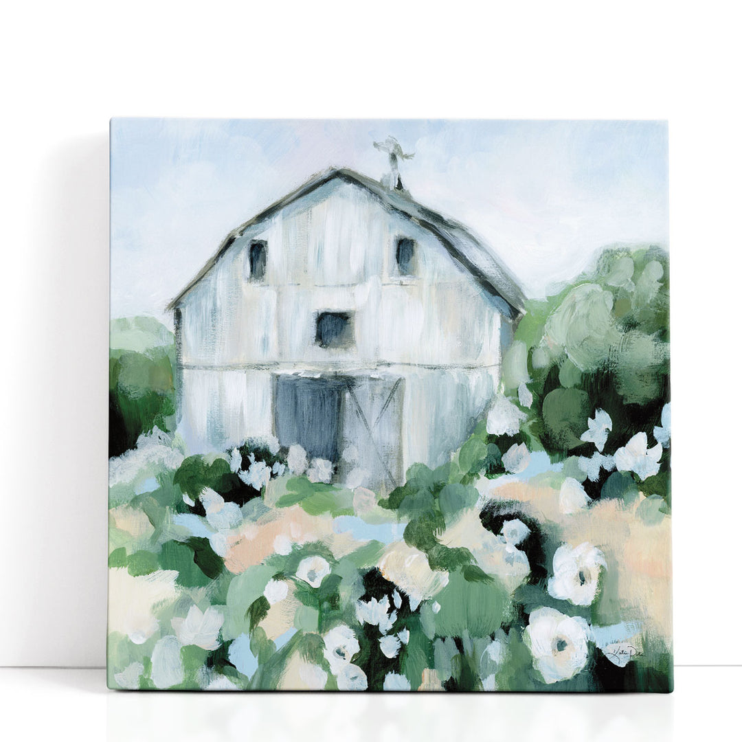 Summer Barn - Canvas Print Wall Art