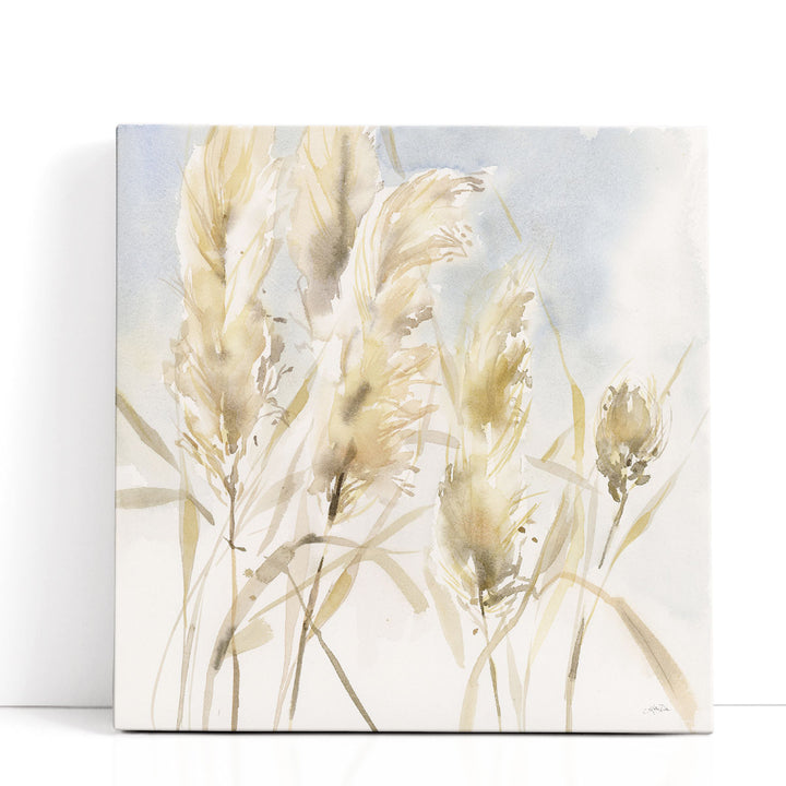 Pampas Grasses - Canvas Print Wall Art