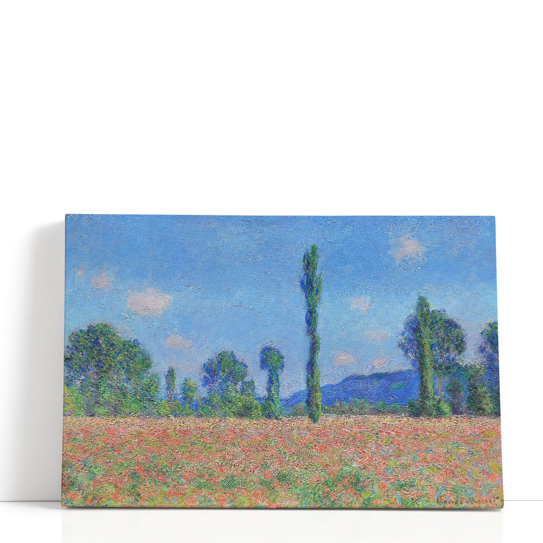 Poppy farm wall decor with vibrant flowers