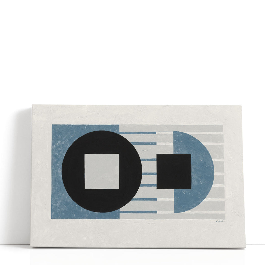 Abstract Geometric Wall Art bold shape pattern