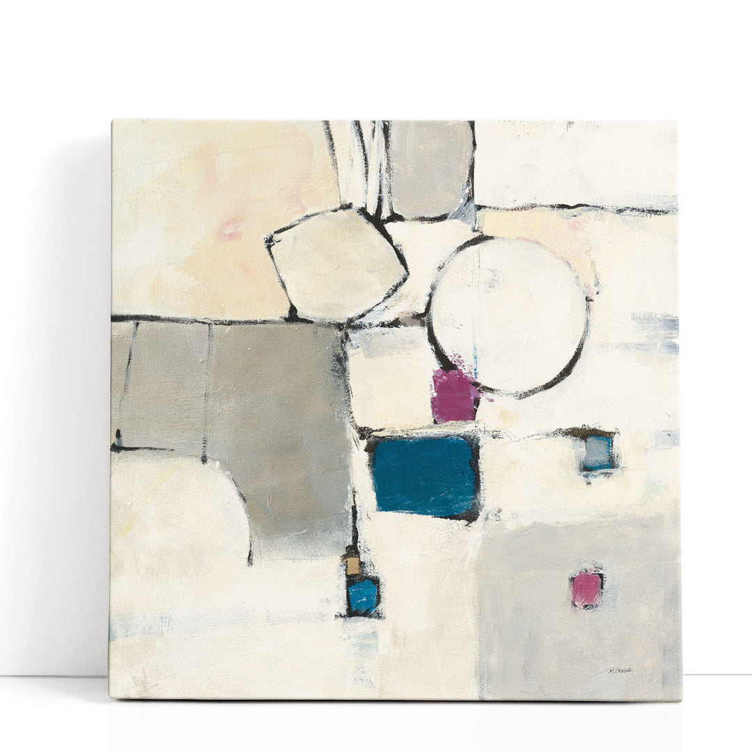 Neutral Abstract Canvas Prints – soft geometric forms in neutral tones