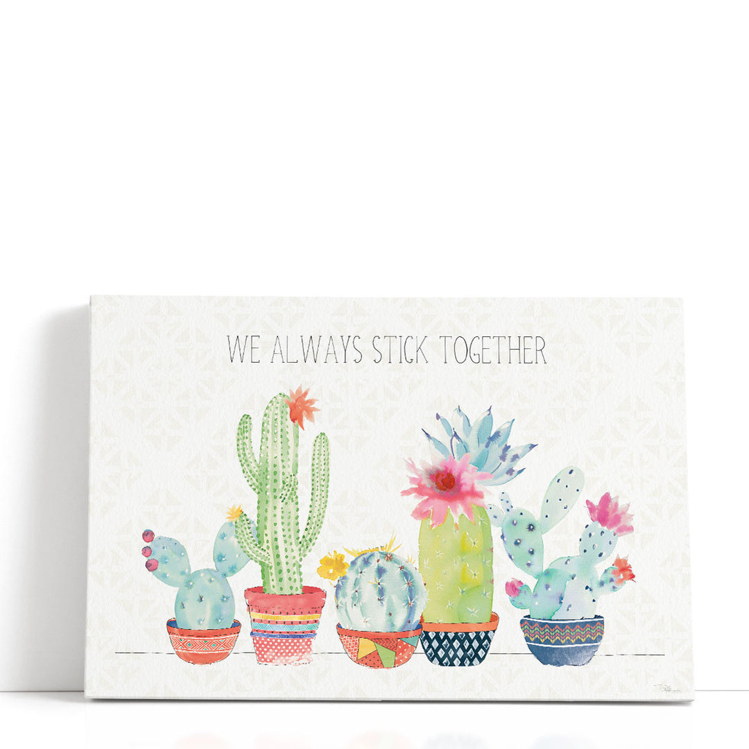 Sweet Succulents I - Canvas Print Wall Art
