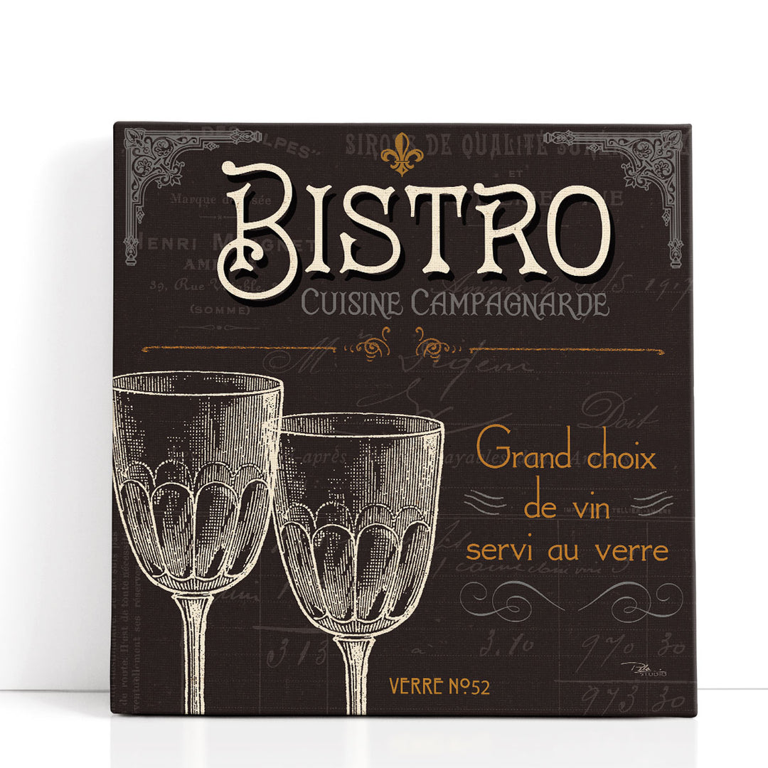Culinary Kitchen Artwork – wine glass silhouettes