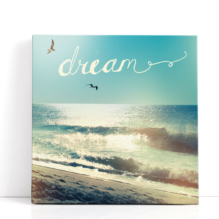 Coastline Waves - Canvas Print Wall Art