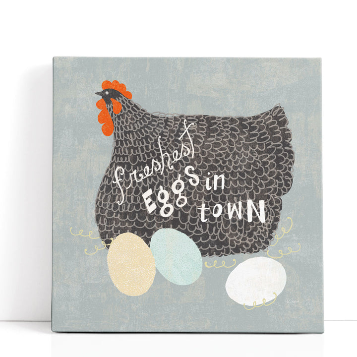 Fresh Eggs II - Canvas Print Wall Art
