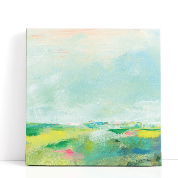 Colorful Horizon Square II - Canvas Print Wall Art