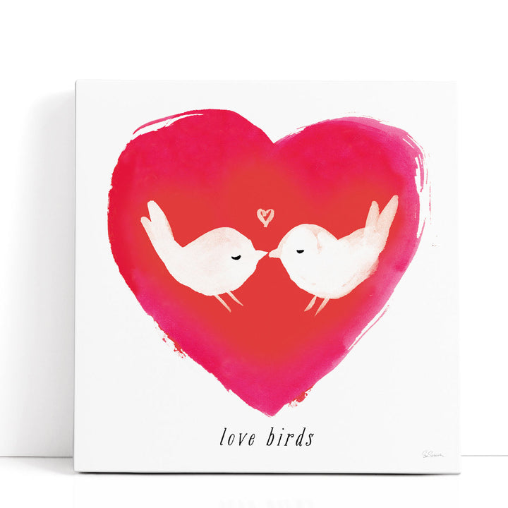 Love Birds - Canvas Print Wall Art